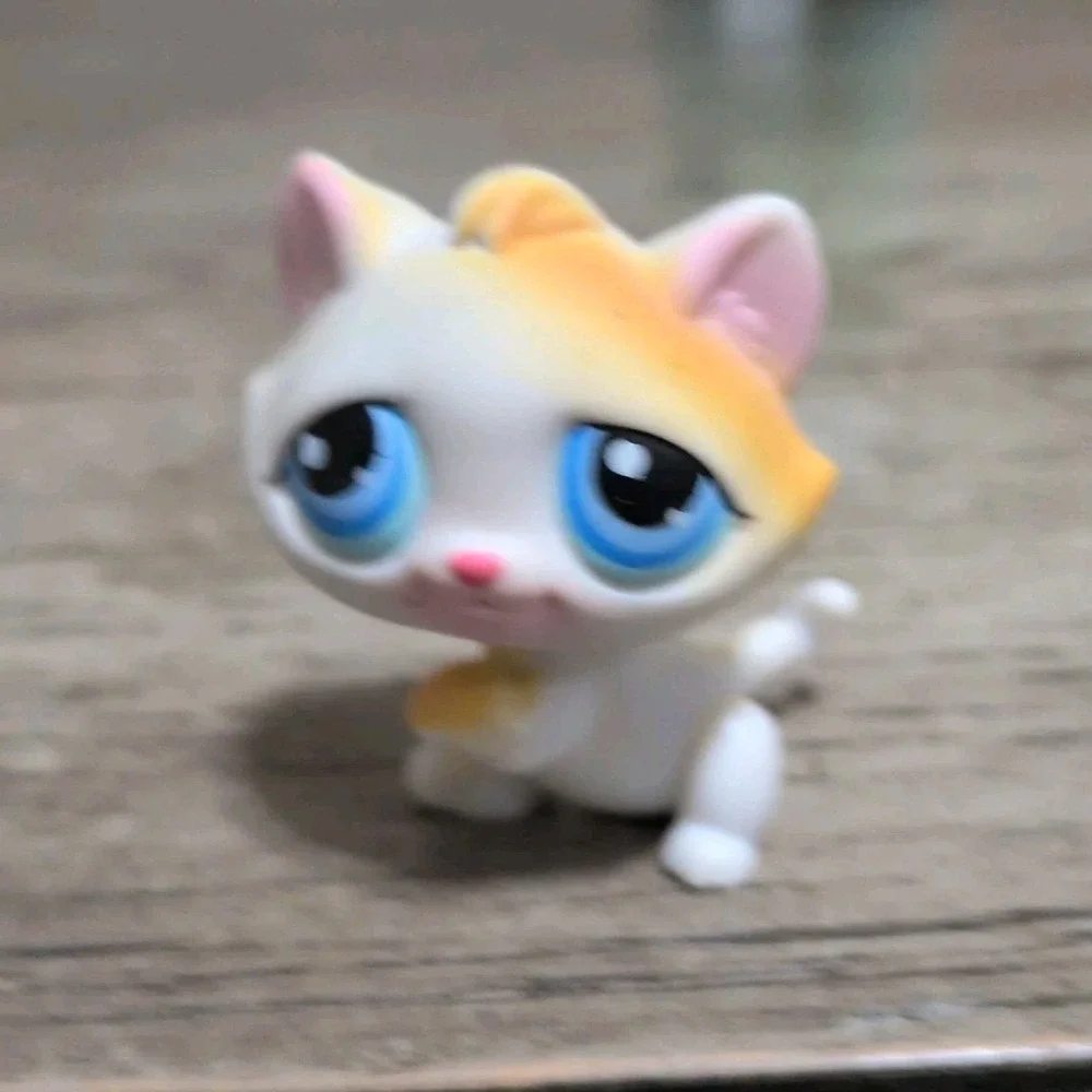 Vintage 2004 KITTEN CAT #52 - Authentic Littlest Pet Shop - Hasbro LPS